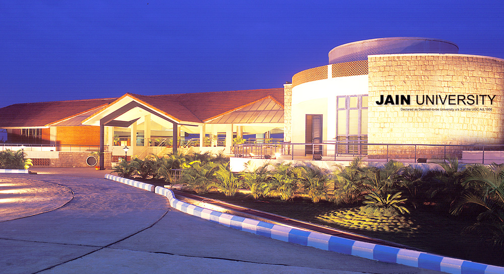 Jain University campus photographs
